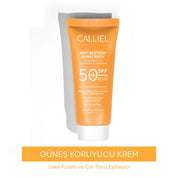 Leke Karşıtı Tüm Ciltler İçin Yüksek Korumalı 50 SPF Güneş Kremi Glutatyon Etkili 50 ML