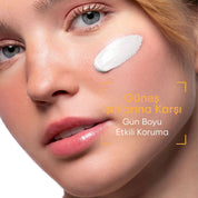 Leke Karşıtı Tüm Ciltler İçin Yüksek Korumalı 50 SPF Güneş Kremi Glutatyon Etkili 50 ML