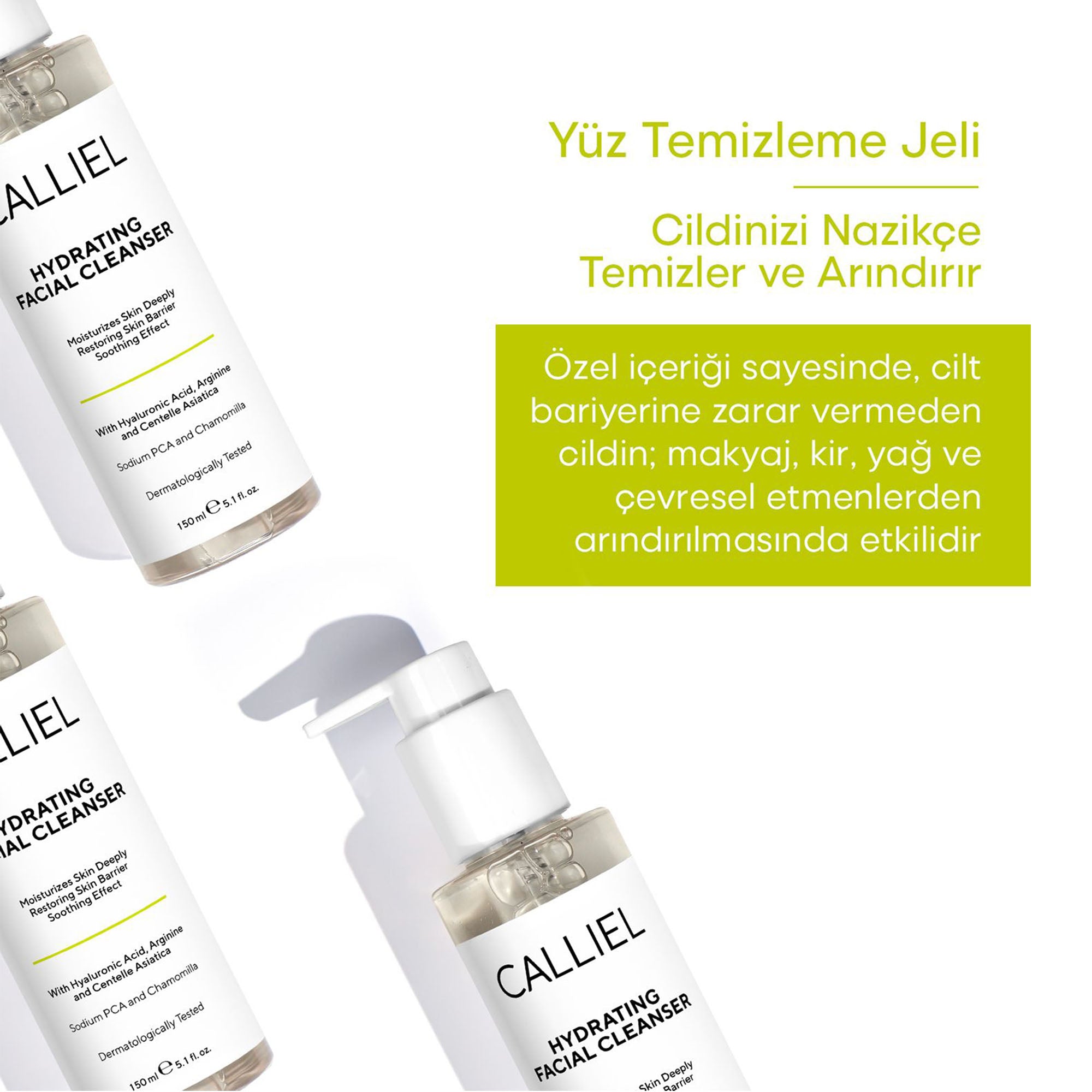 Akne Karşıtı, Gözenek Sıkılaştırıcı Ve Nemlendirici Etkili Yüz Temizleme Jeli 150 Ml