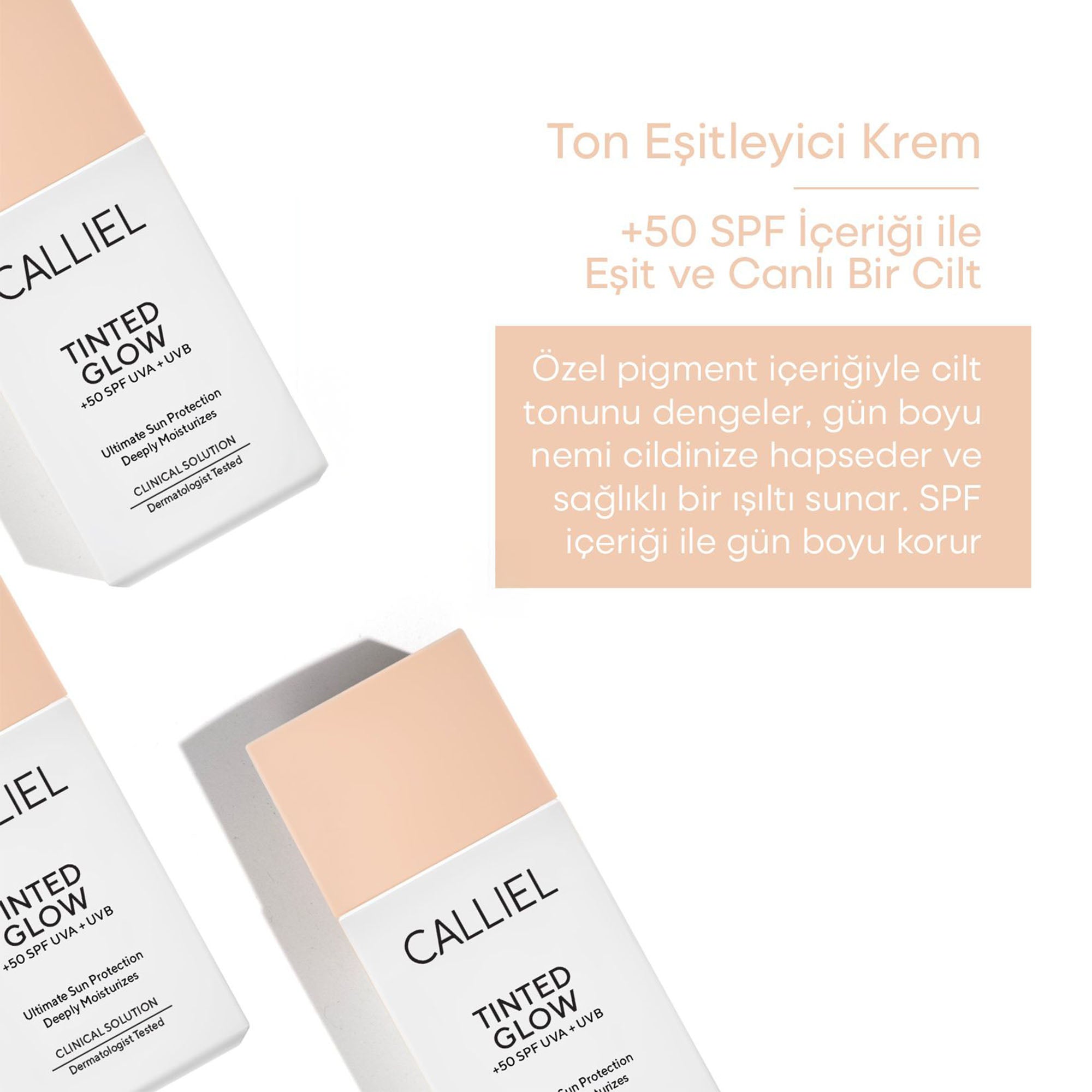 Günlük Renkli Likit Güneş Kremi Hafif Yapı Ton Eşitleyen +SPF 50 – 01 - 50 ml